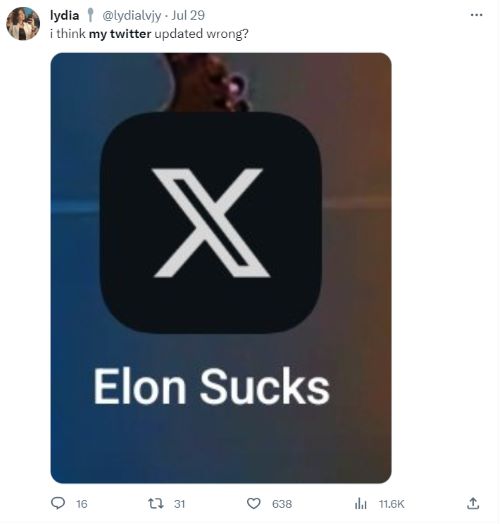 Elon Musk New “X” App