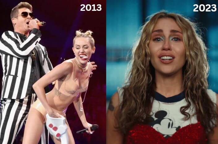 Miley Cyrus VMA performance